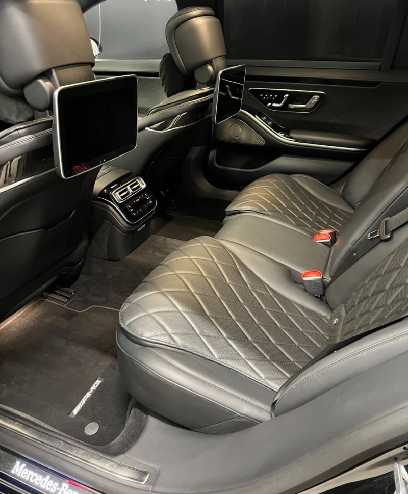 Mercedes-Benz S 500 AMG/4MATIC/435HP/BURMESTER/LONG/MASSAGE/PANO/E138, снимка 14 - Автомобили и джипове - 50310930