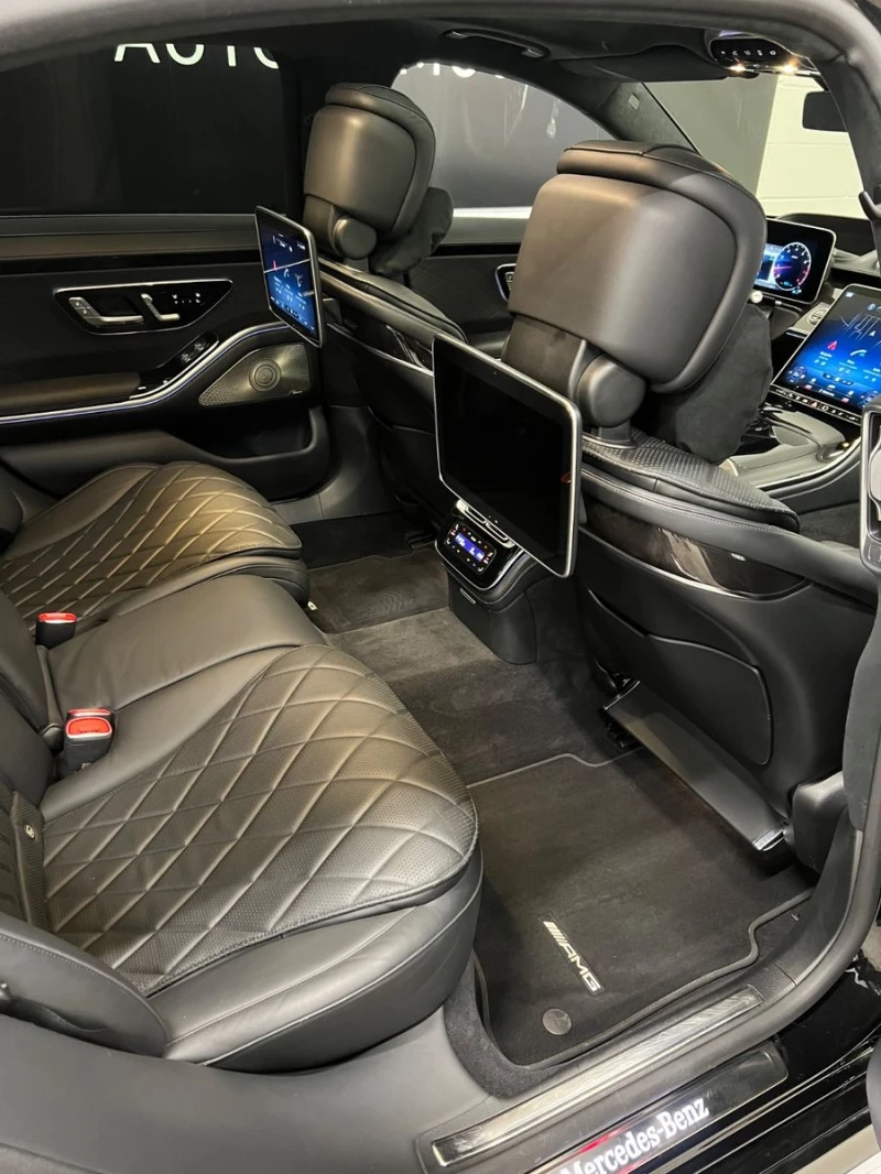 Mercedes-Benz S 500 AMG/4MATIC/435HP/BURMESTER/LONG/MASSAGE/PANO/E138, снимка 7 - Автомобили и джипове - 50310930