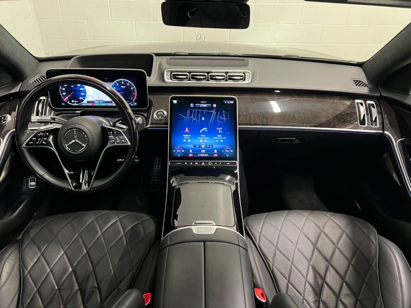 Mercedes-Benz S 500 AMG/4MATIC/435HP/BURMESTER/LONG/MASSAGE/PANO/E138, снимка 11 - Автомобили и джипове - 50310930