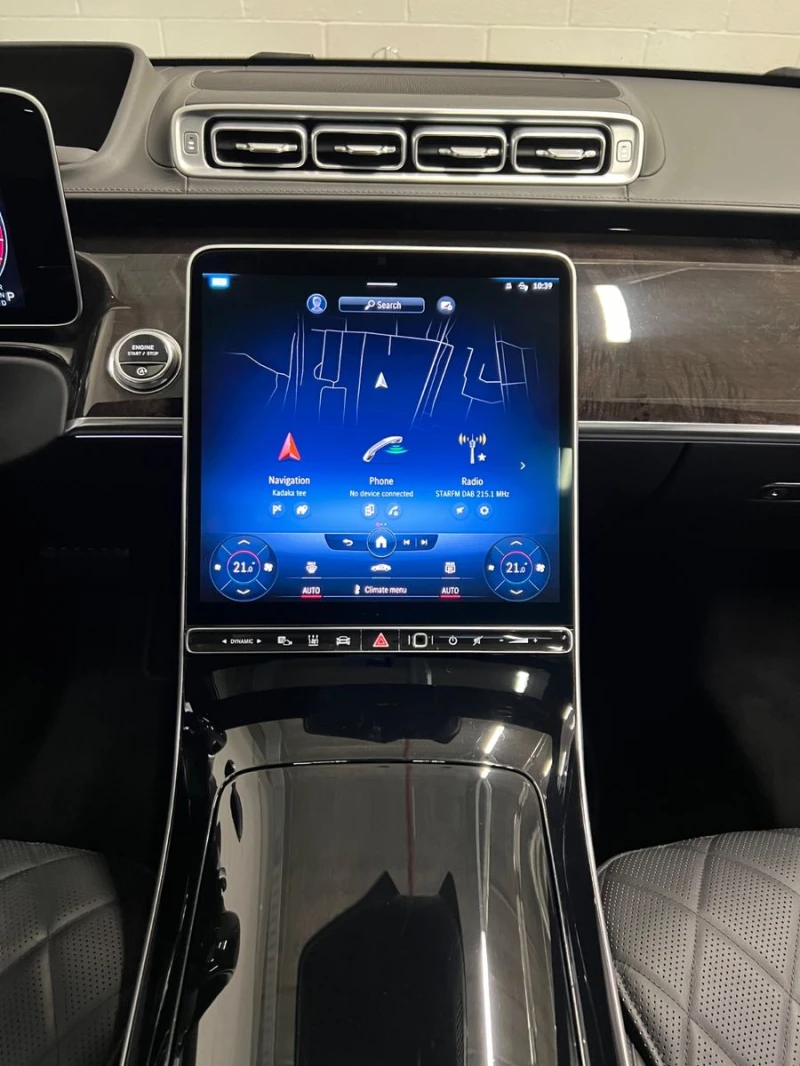 Mercedes-Benz S 500 AMG/4MATIC/435HP/BURMESTER/LONG/MASSAGE/PANO/E138, снимка 15 - Автомобили и джипове - 50310930