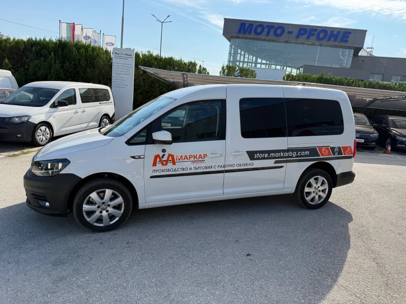 VW Caddy Maxi 2, O TDI 102 k.c - 7 места, снимка 3 - Автомобили и джипове - 52645690