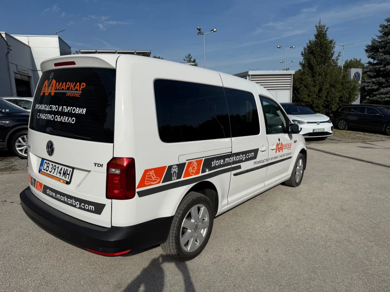 VW Caddy Maxi 2, O TDI 102 k.c - 7 места, снимка 5 - Автомобили и джипове - 52645690