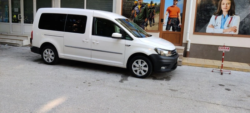 VW Caddy Maxi 2, O TDI 102 k.c - 7 места, снимка 7 - Автомобили и джипове - 52645690
