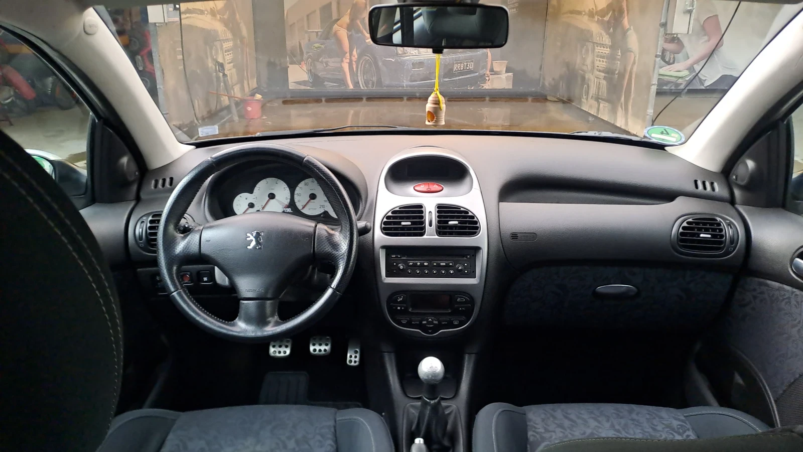 Peugeot 206 (1.6 109кс.) SR.SPORT!, снимка 8 - Автомобили и джипове - 54091951