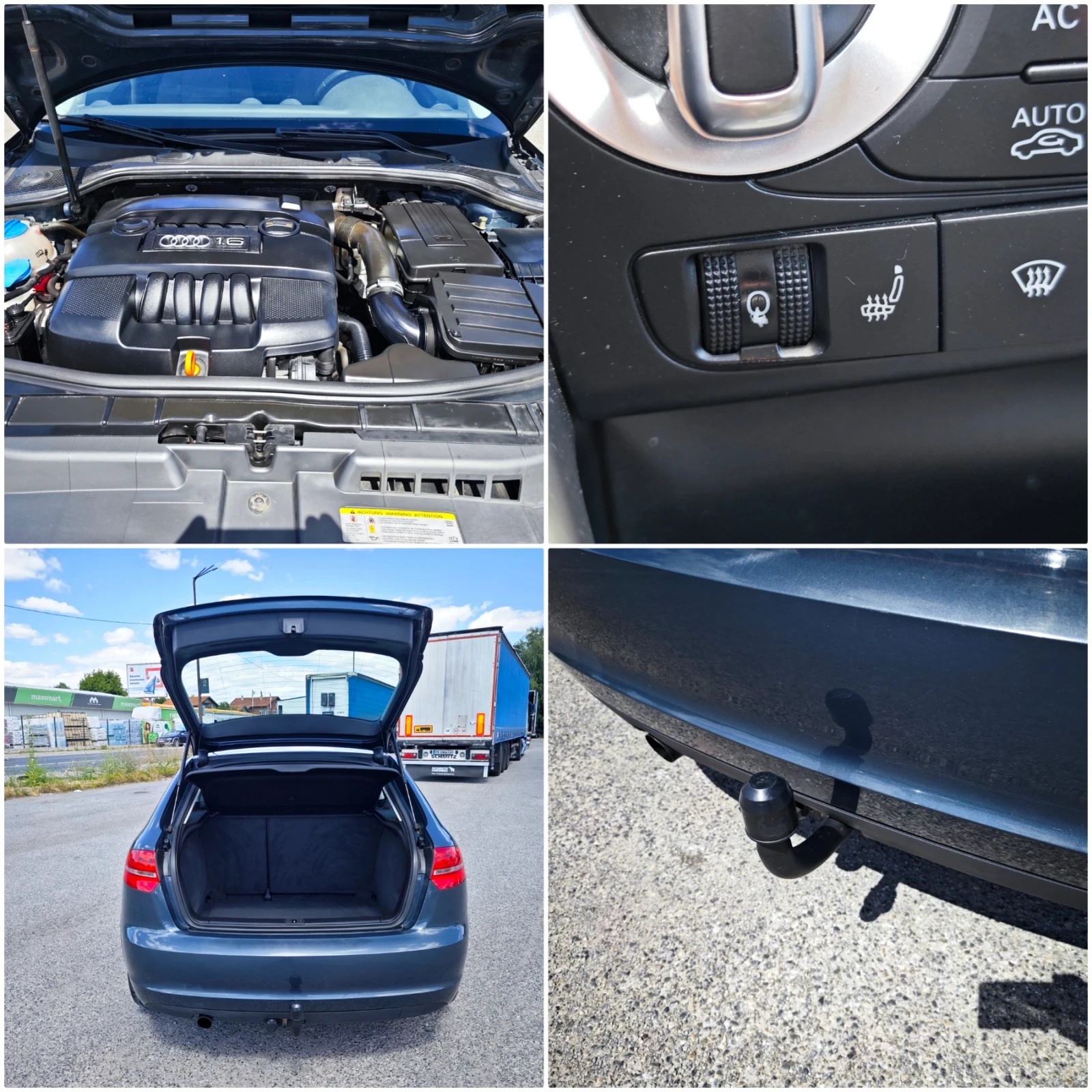 Audi A3 1.6 i, снимка 16 - Автомобили и джипове - 55300753