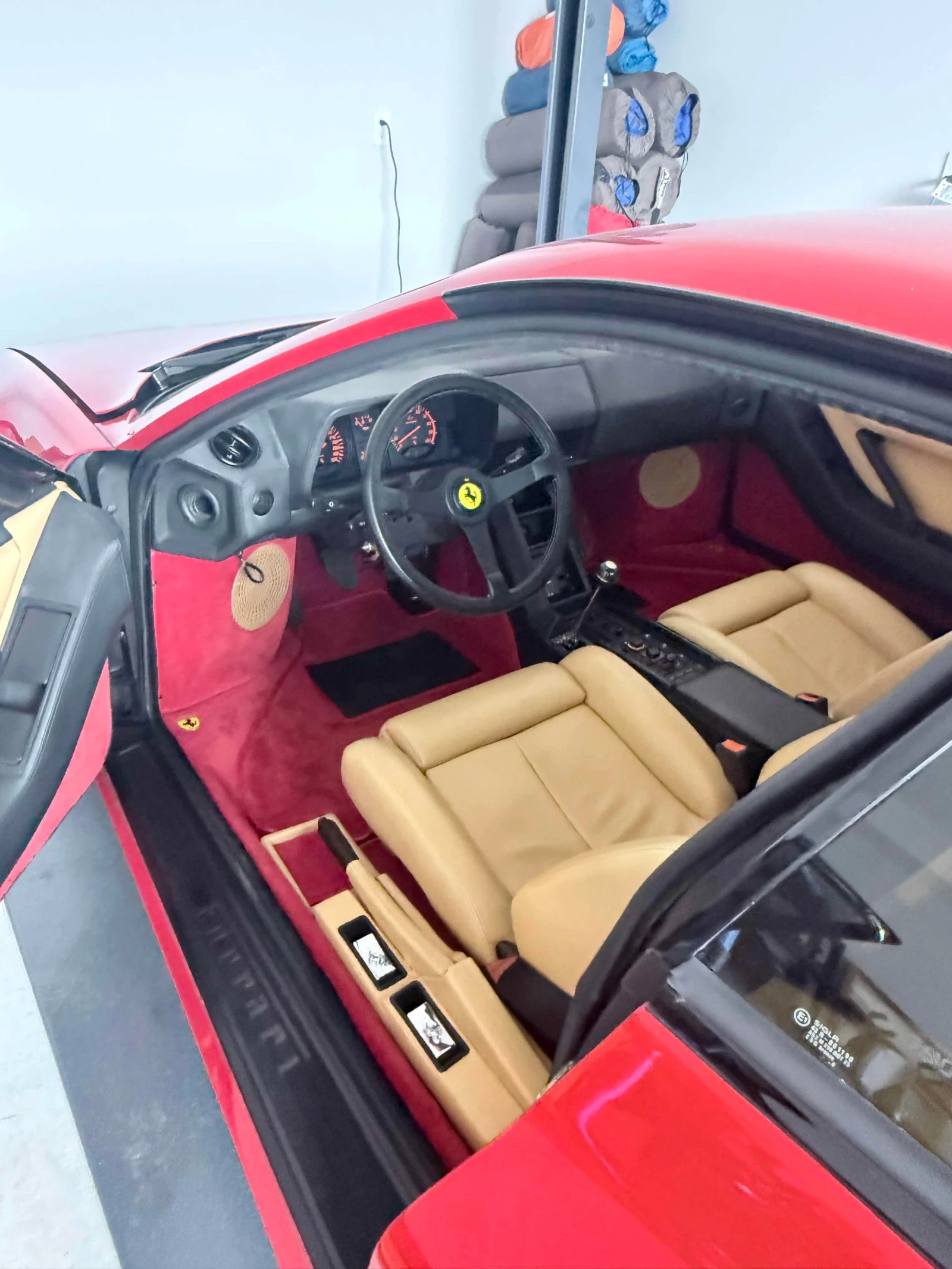 Ferrari Testarossa * ПЕРФЕКТНО СЪСТОЯНИЕ* , снимка 5 - Автомобили и джипове - 55989547