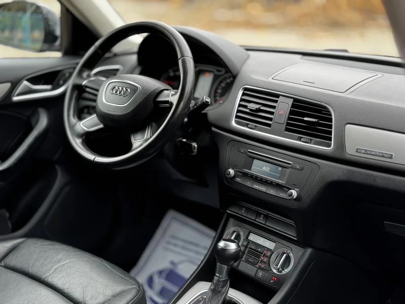 Audi Q3 2.0TDI/QUATTRO/АВТОМАТИК, снимка 14 - Автомобили и джипове - 52293002
