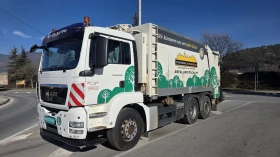 Man Tgs 28 360 EURO 5 6X2 Сметосъбирач