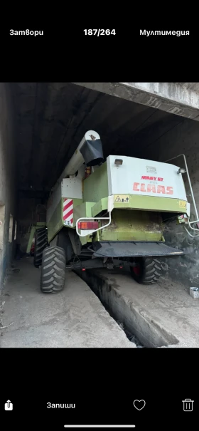 Комбайн Claas 480 Vario хедер 7.50 , снимка 7