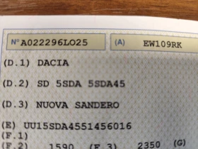 Dacia Sandero 1.5DCi* EURO5B* KLIMA* MMI - 5570 € / 10893.97 лв. - 89786491 15