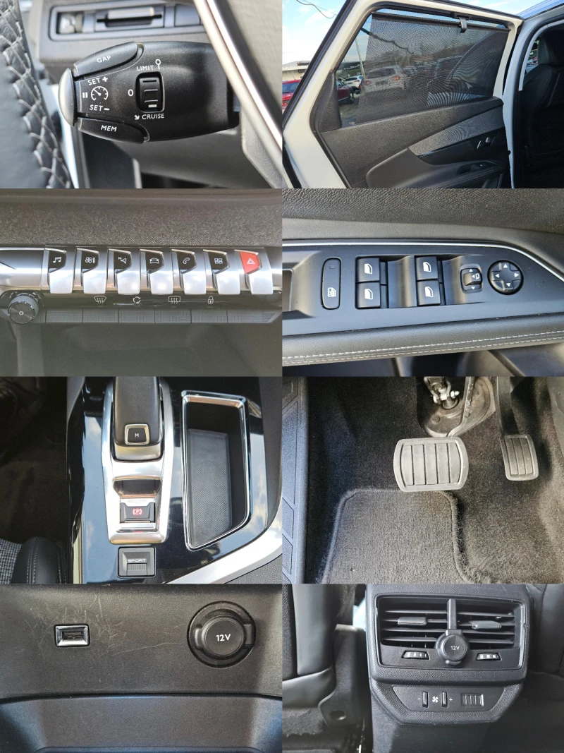 Peugeot 5008 1.5HDI/ALLURE/BLACK FRIDAY/LED/ACC/NAVI/БЛУТУТ/ТОП, снимка 14 - Автомобили и джипове - 52379351