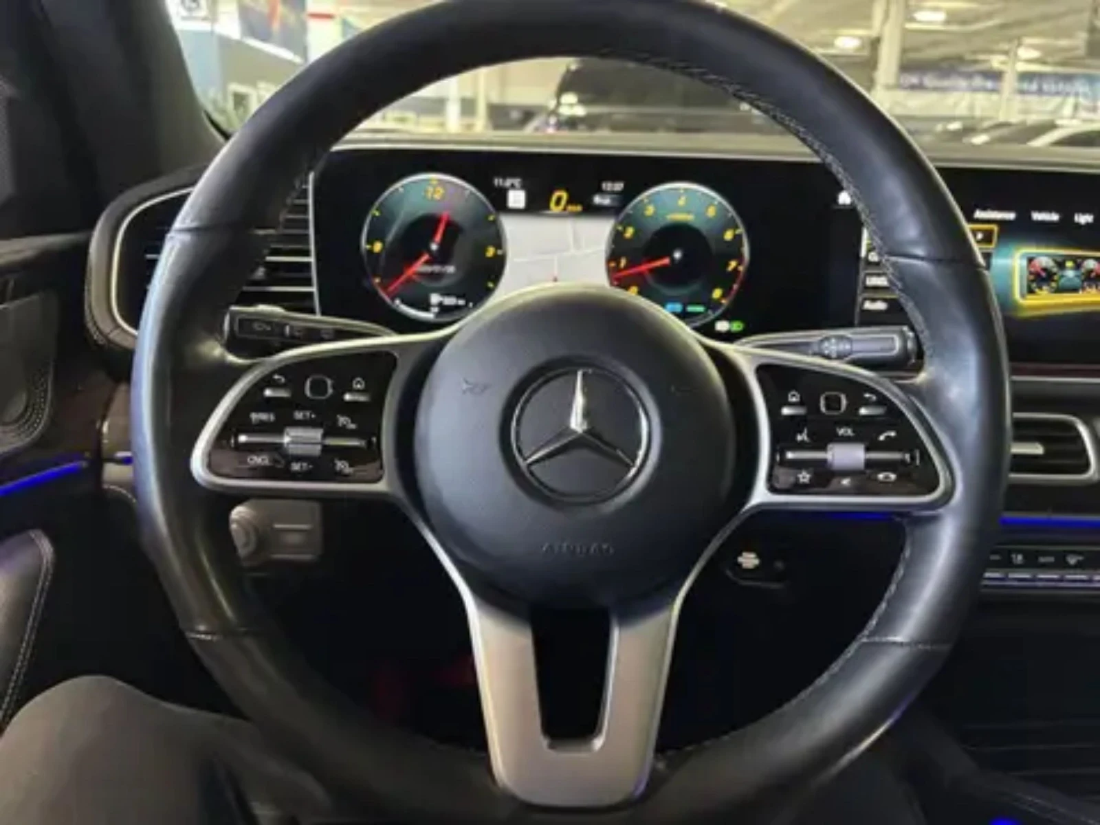 Mercedes-Benz GLS 450 2021/GLS450/PREMIUM PKG/MASSAGE/PANO/360/FULL, снимка 9 - Автомобили и джипове - 53894532