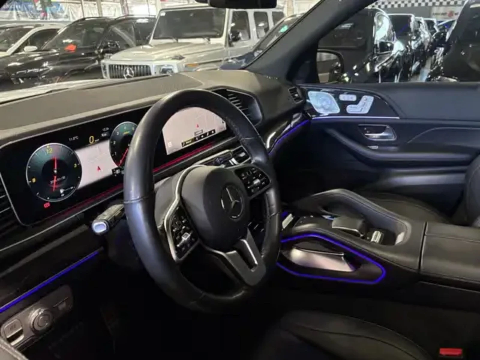 Mercedes-Benz GLS 450 2021/GLS450/PREMIUM PKG/MASSAGE/PANO/360/FULL, снимка 7 - Автомобили и джипове - 53894532