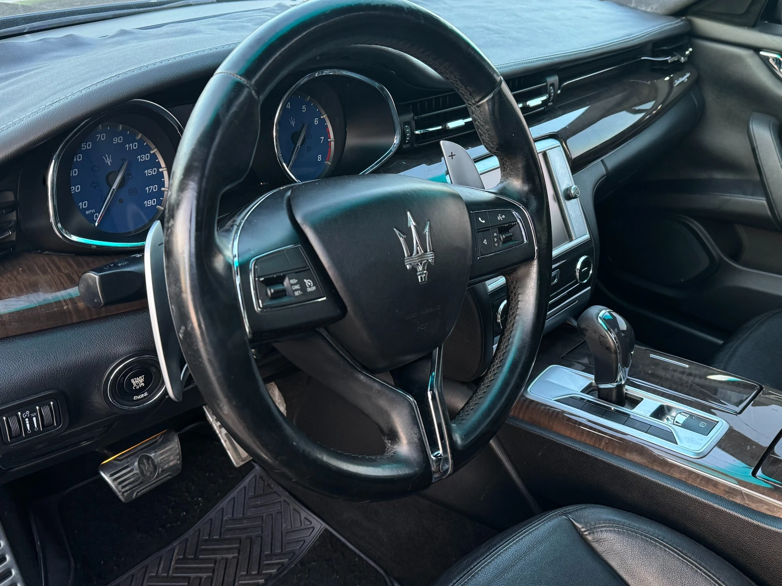 Maserati Quattroporte 3.0 Twin-Turbo| Q4| ПОДГРЕВ| KEYLESS| EXOTIC| ТОП, снимка 8 - Автомобили и джипове - 54134356