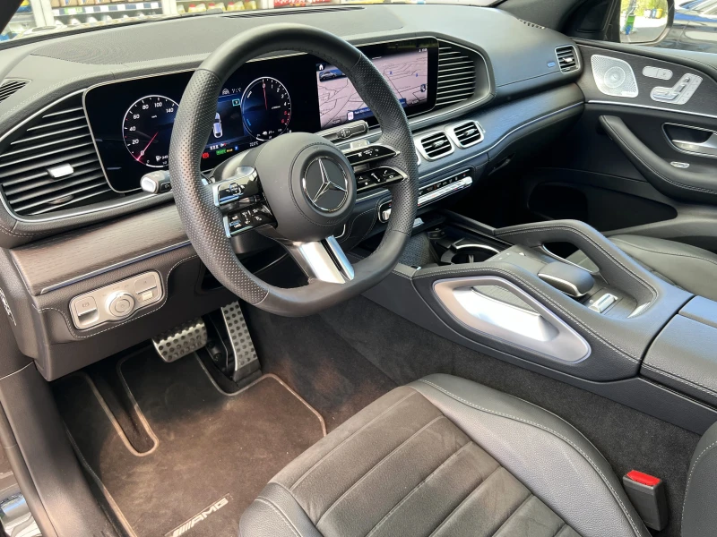 Mercedes-Benz GLE 350 de/AMG/4-MATIC/COUPE/FACELIFT/BURM/PANO/AIRMATIC/, снимка 11 - Автомобили и джипове - 52237735