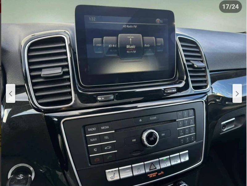 Mercedes-Benz GLE 400 AMG* PACK* HARMON* KARDON* ПОДГРЕВ* ОБДУХВАНЕ* МАС, снимка 11 - Автомобили и джипове - 53262107