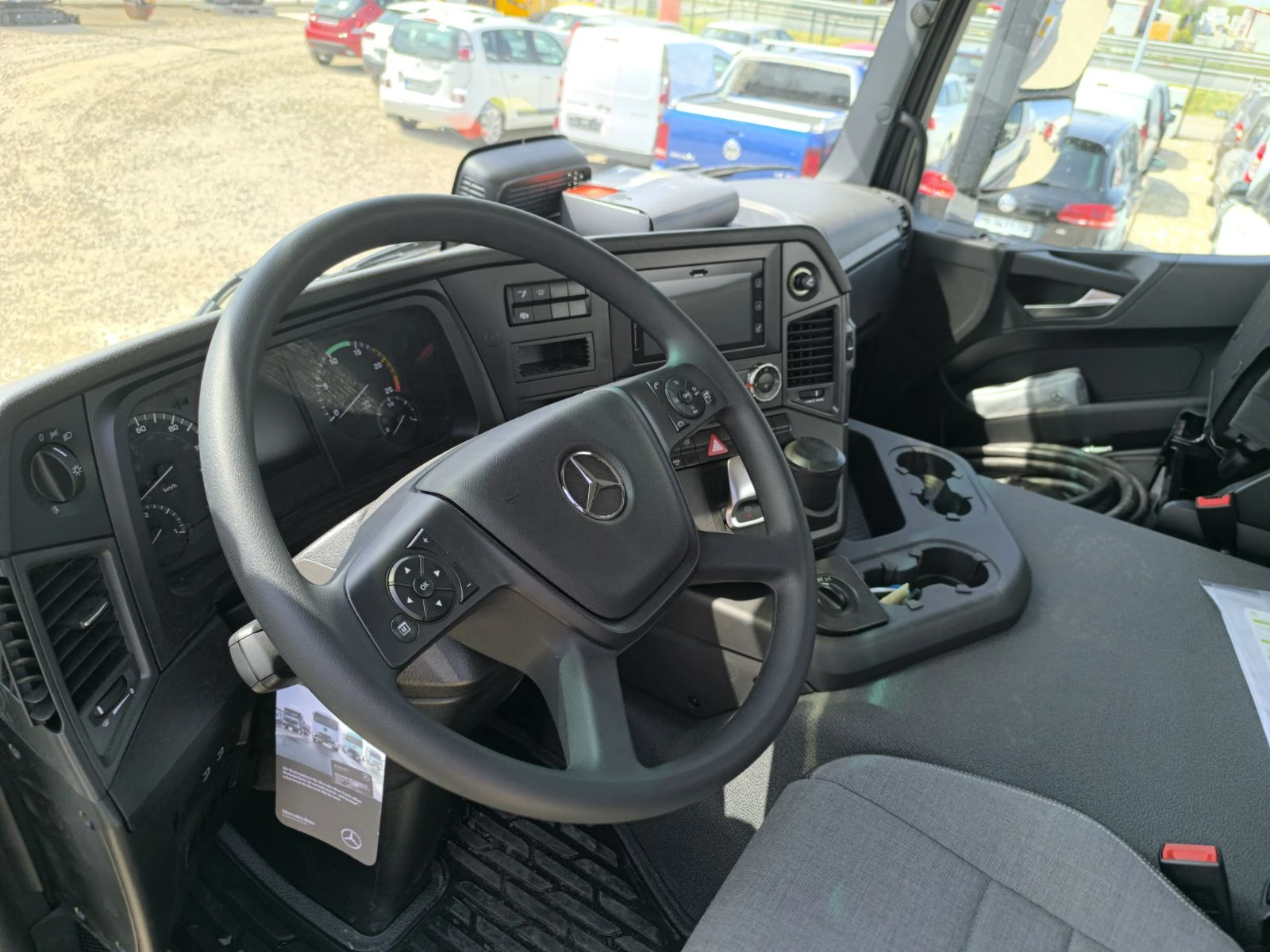 Бетон миксер Mercedes AROCS 3240 STETTER 10M3 НОВ, снимка 9 - Индустриална техника - 55637130