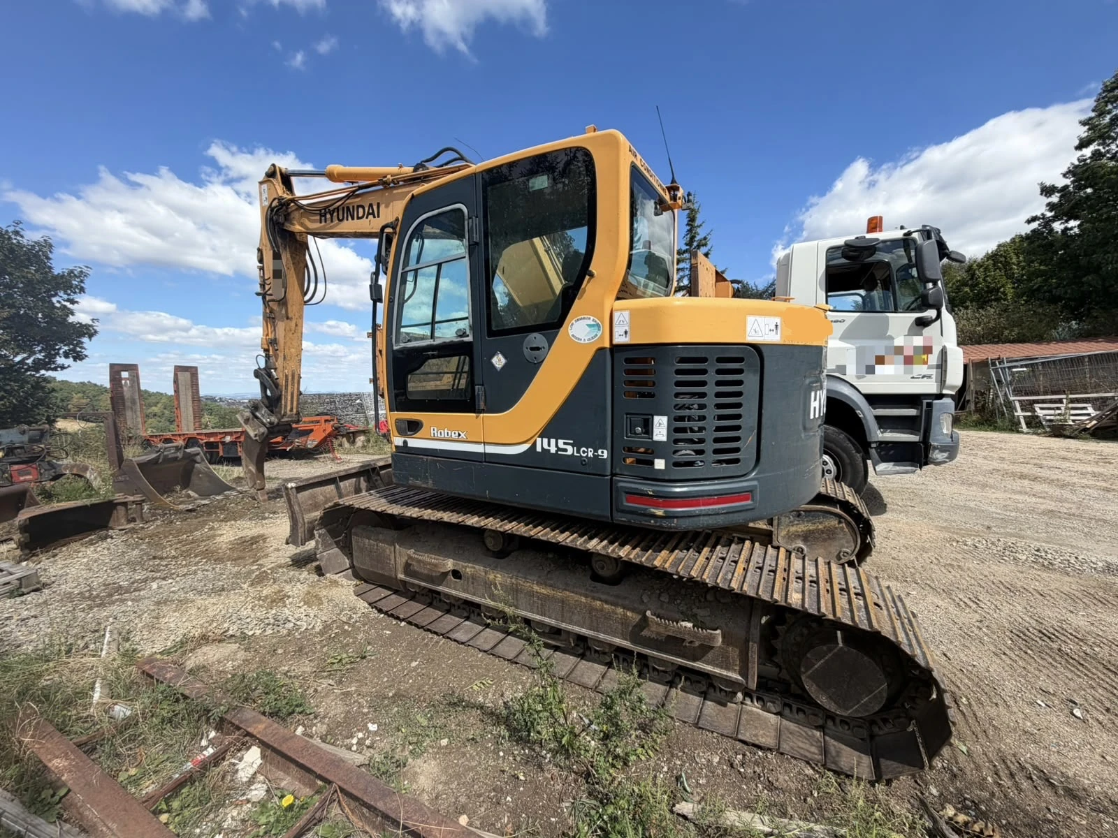 Багер Hyundai ROBEX 145 LCR-9 ДВЕ КОФИ ЛИЗИНГ, снимка 10 - Индустриална техника - 56048968