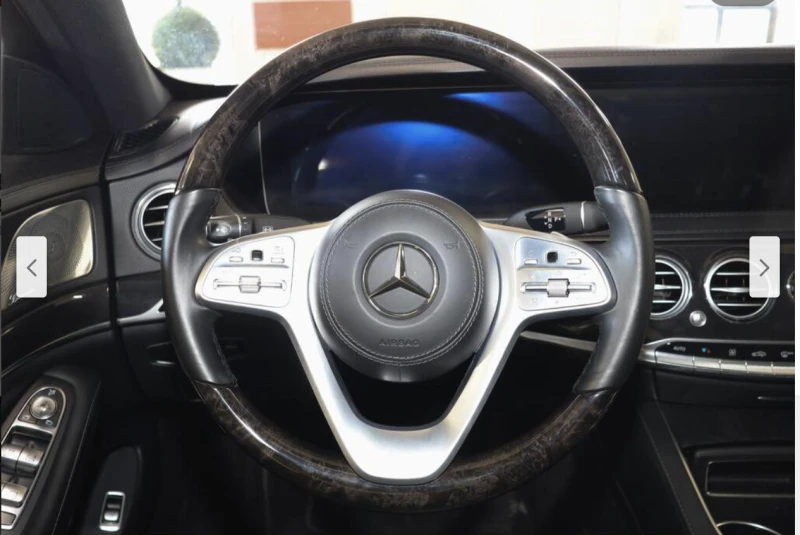 Mercedes-Benz S 560 4MATIC* BURMESTER* ДИСТРОНИК* ОБДУХВАНЕ* МАСАЖ* , снимка 7 - Автомобили и джипове - 53362030