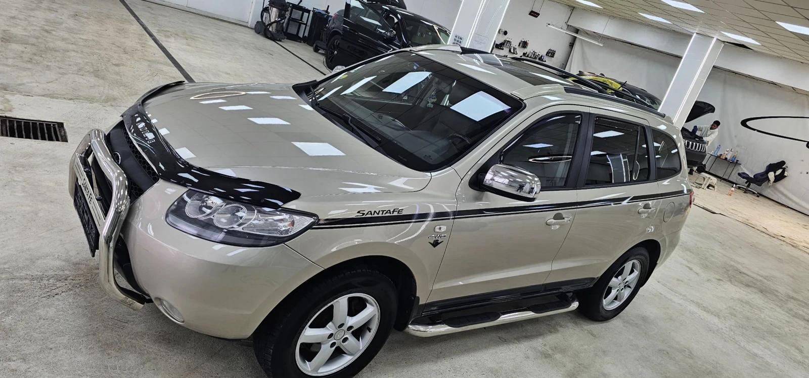 Hyundai Santa fe 2.7 бензин-газ 4х4 Автомат navi шибидах  - изображение 6