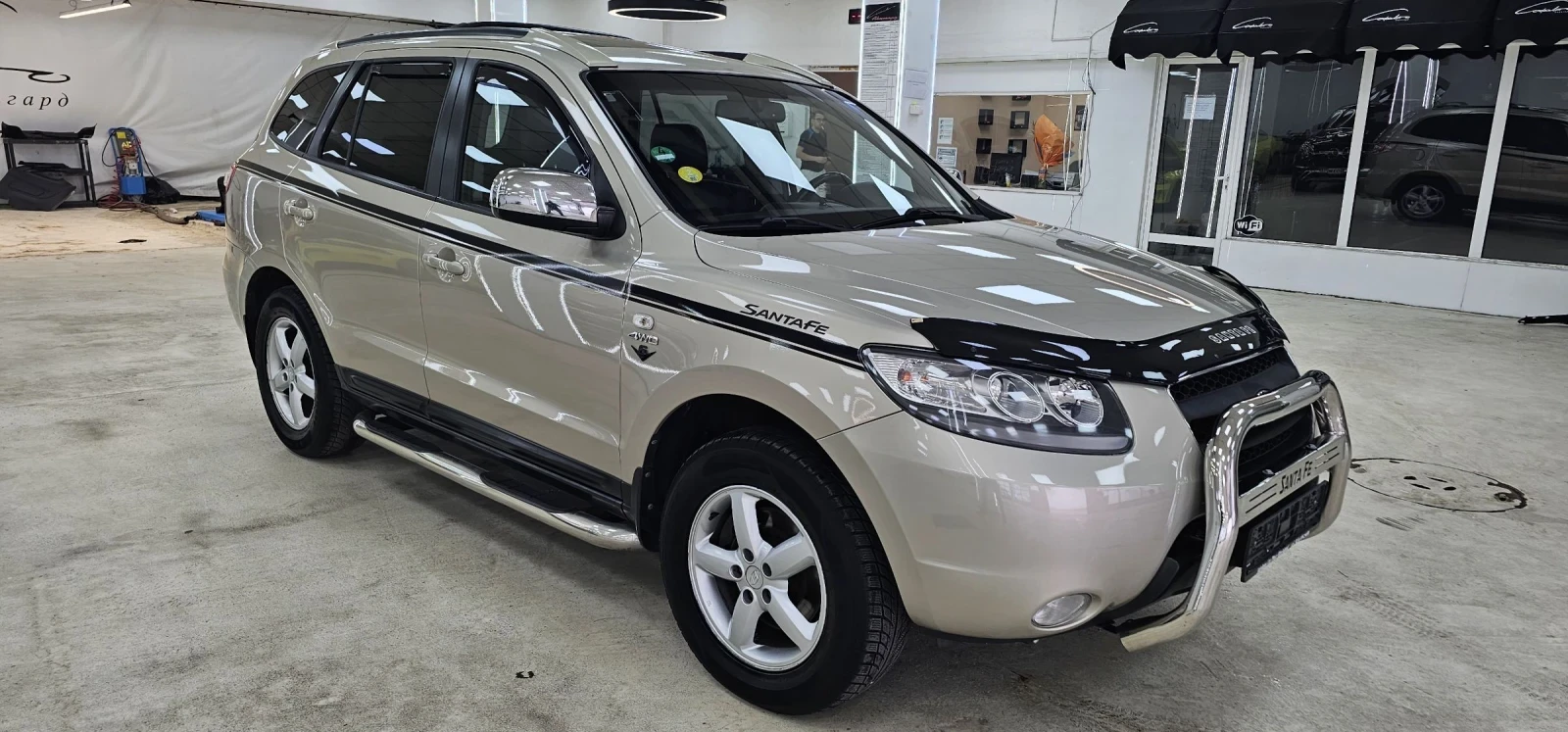 Hyundai Santa fe 2.7 бензин-газ 4х4 Автомат navi шибидах  - изображение 3