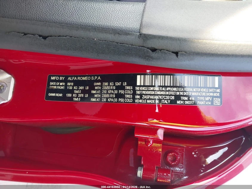 Alfa Romeo Stelvio 2l Sport Awd, снимка 9 - Автомобили и джипове - 54185619