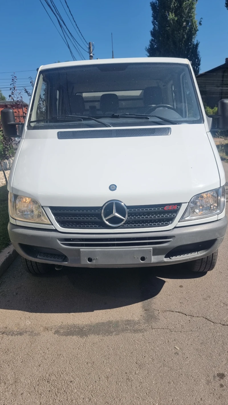 Mercedes-Benz Sprinter CDI 2.7 Diesel 4x4 климатик печка, снимка 2 - Бусове и автобуси - 47156534