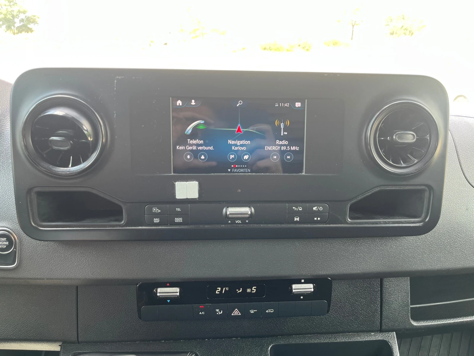 Mercedes-Benz Sprinter 316 / MAXI / реален пробег / Климатик / , снимка 9 - Бусове и автобуси - 55067092