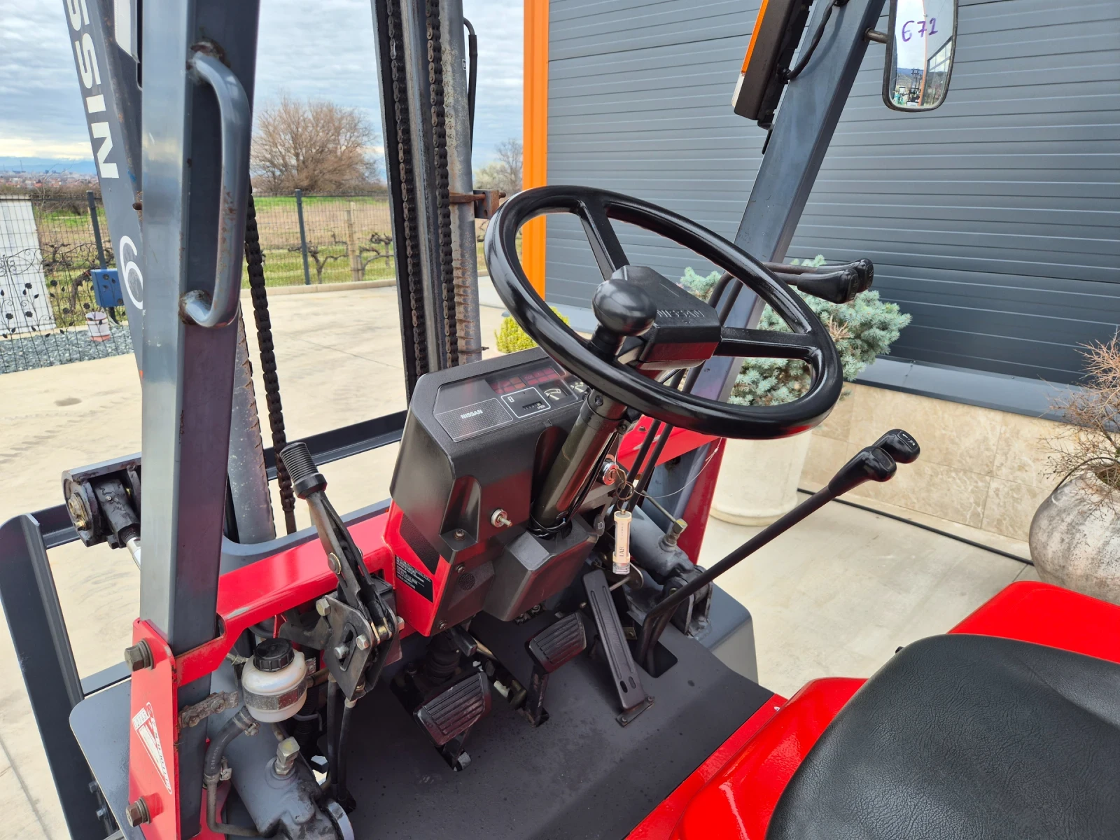 Мотокар Nissan 1.5 тона / ПЕРФЕКТЕН !!, снимка 9 - Индустриална техника - 54025935