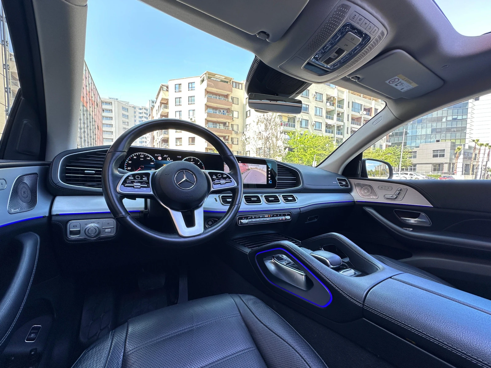 Mercedes-Benz GLE 350 COUPE/AMG/PANO/BURMESTER/360CAM/HEAD-UP/FULL | Mobile.bg � ����������� 12