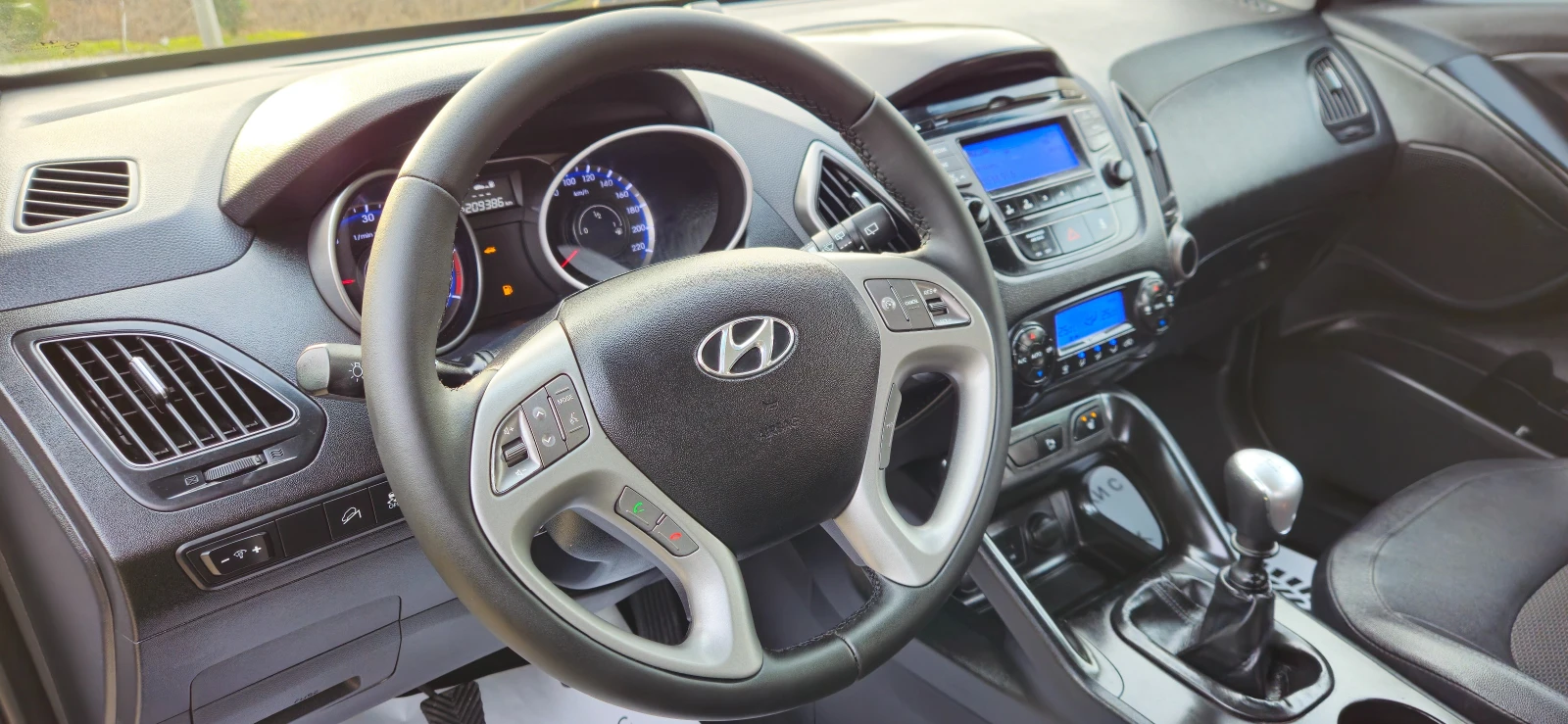 Hyundai IX35 1, 7CRDi-116kс* LED* 2015г* ЕВРО5Б* КОЖА* ТОП, снимка 11 - Автомобили и джипове - 53959137