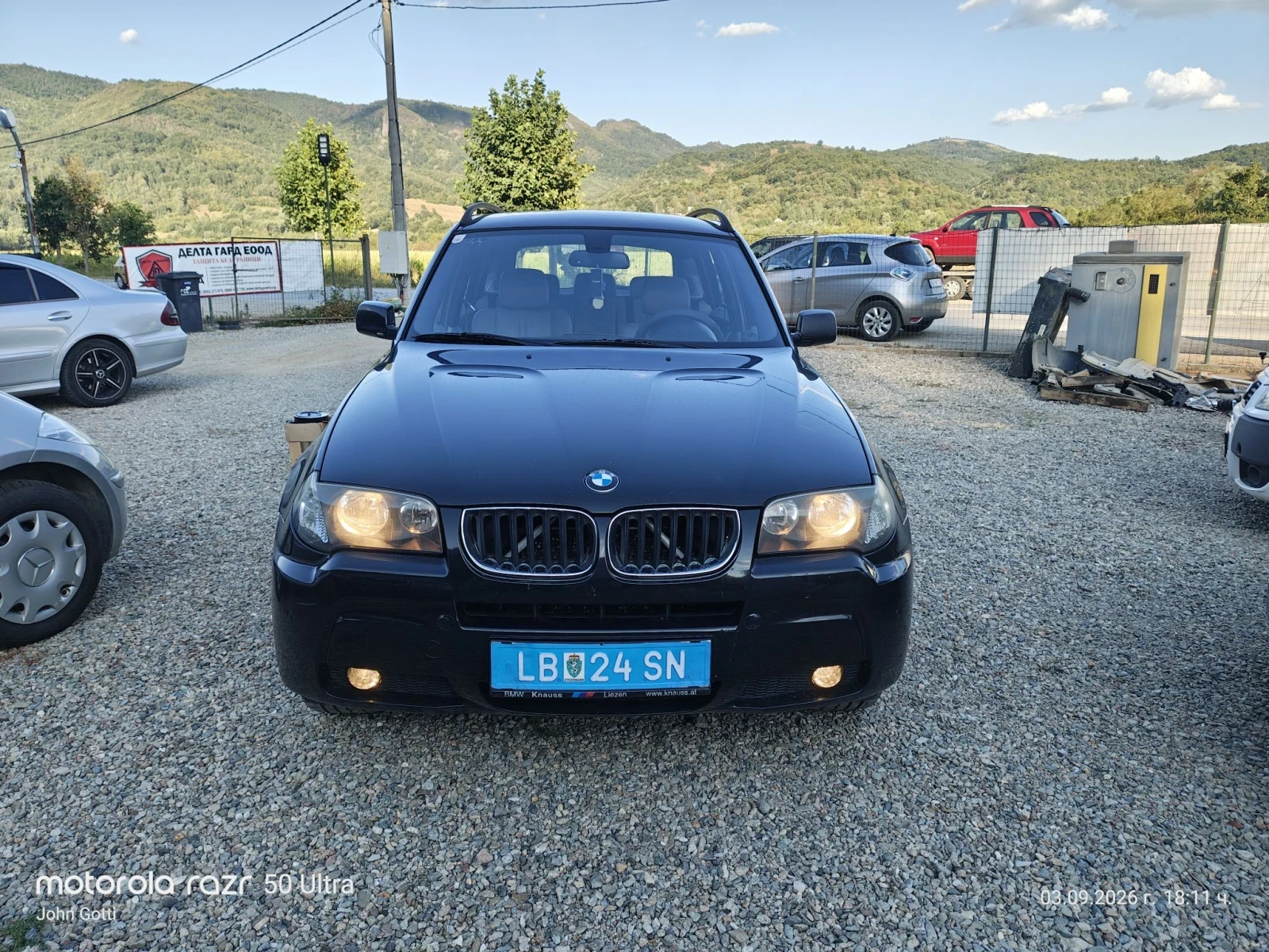 BMW X3 M пакет, 150к.с. 2.0, 4+ 4, климатроник, 6 скорост