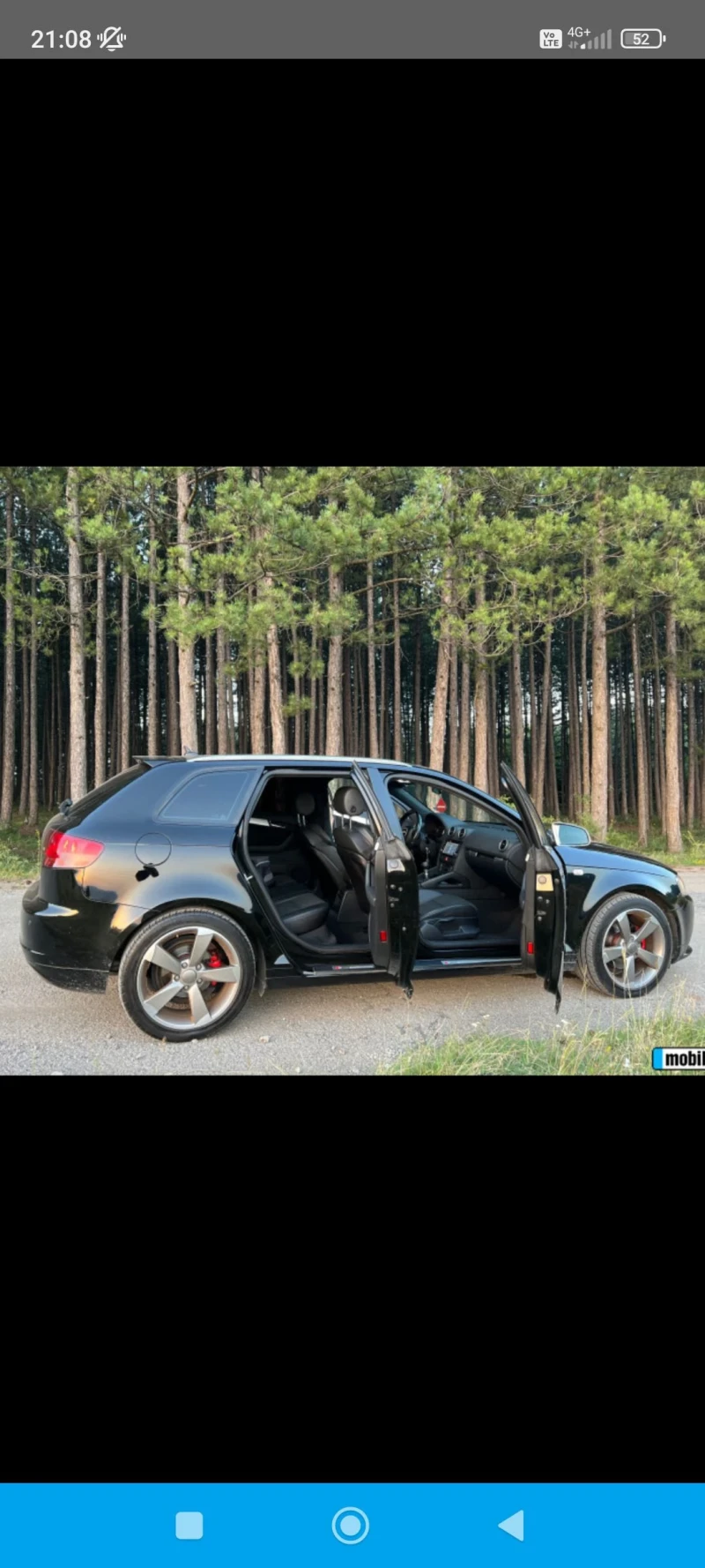 Audi A3 BMM/PANORAMA/S-line , снимка 3 - Автомобили и джипове - 53571955