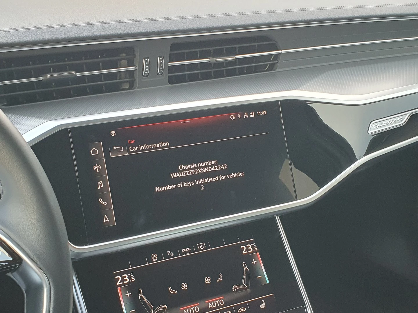 Audi A6 Limousine Design 45 TFSI quattro, снимка 14 - Автомобили и джипове - 52686474