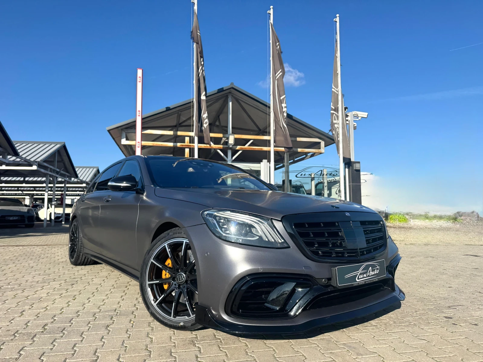 Mercedes-Benz S 500 4MAT#BRABUS#LONG#3xTV#PANORAMA#130000KM#2016�. | Mobile.bg � ����������� 1