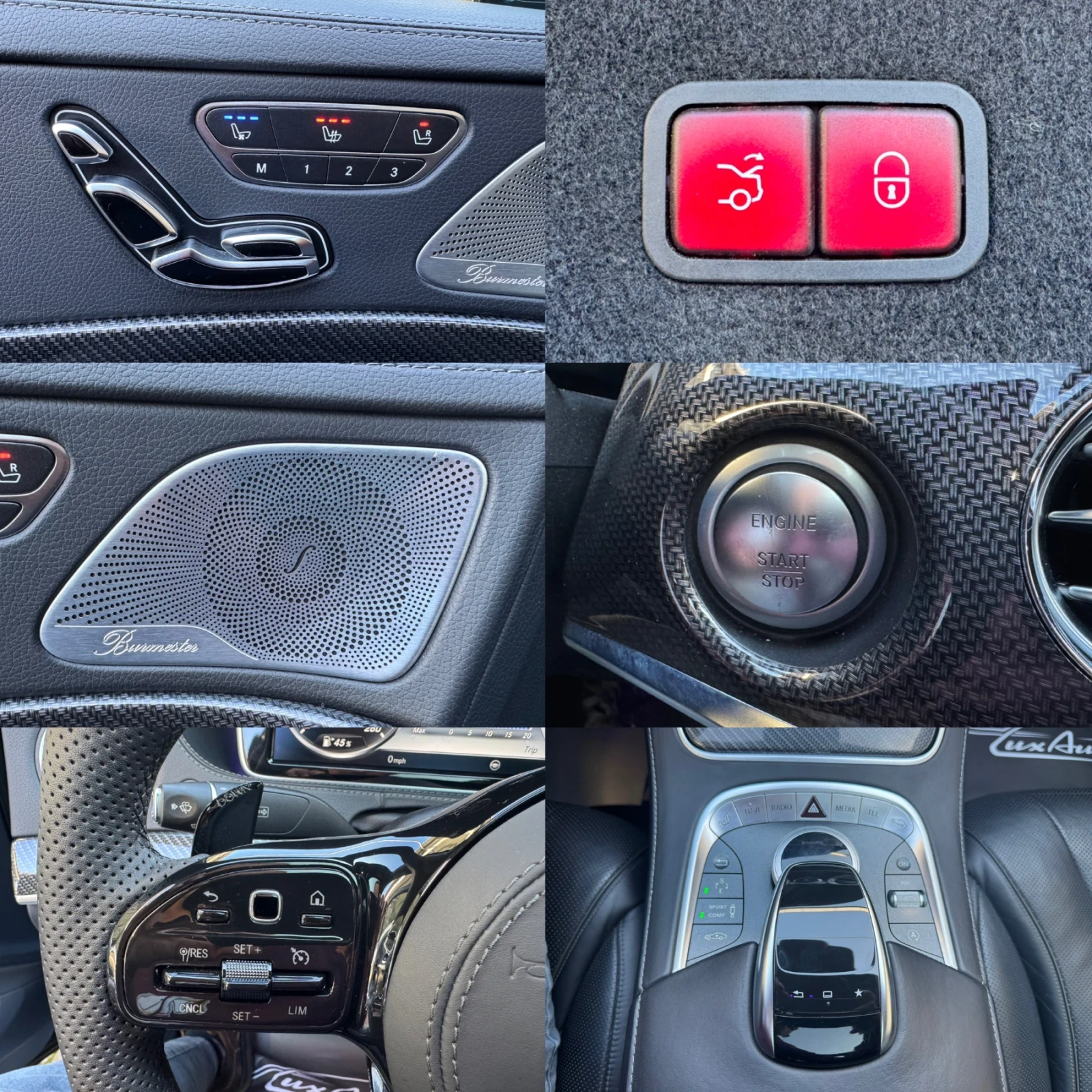 Mercedes-Benz S 500 4MAT#BRABUS#LONG#3xTV#PANORAMA#130000KM#2016�. | Mobile.bg � ����������� 17