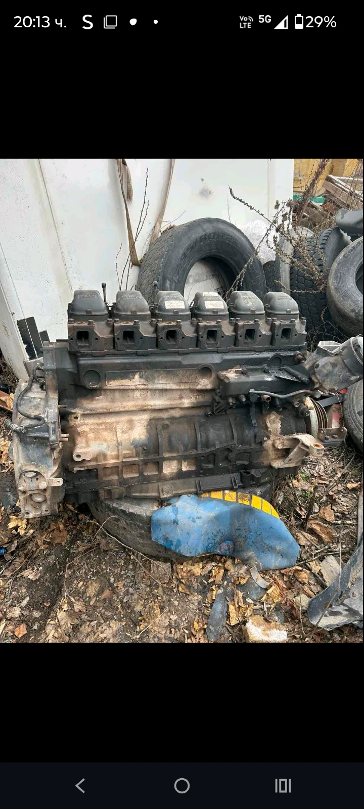 Двигател от камион Ман на части, снимка 4 - Части - 53841065