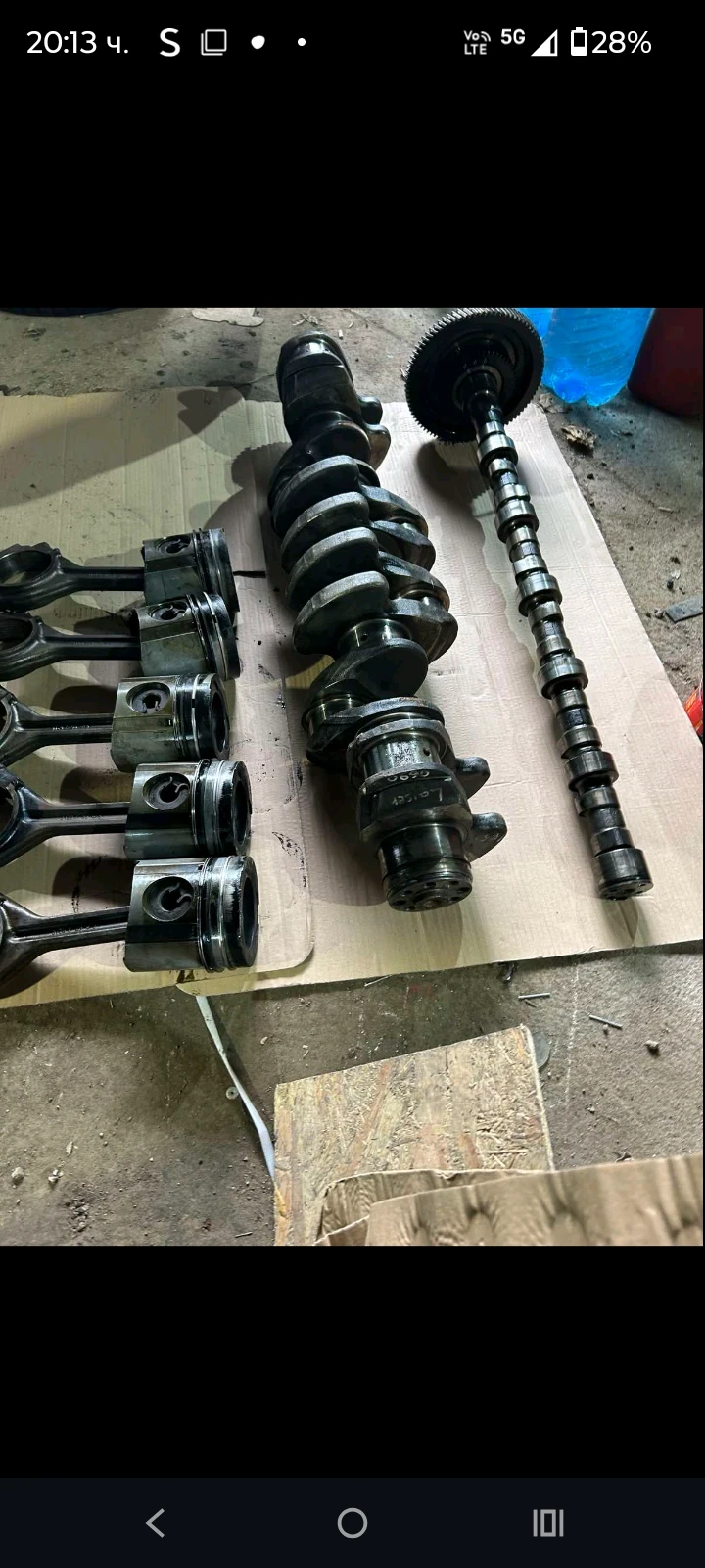 Двигател от камион Ман на части, снимка 3 - Части - 53841065