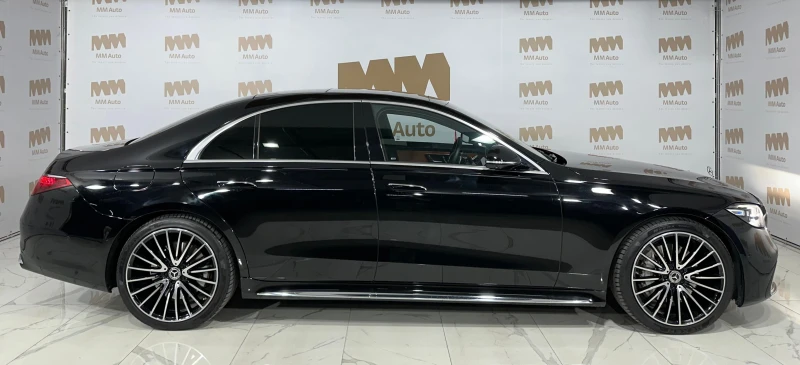 Mercedes-Benz S 580 eHybrid* AMG* 4Matic* Burm* HuD* Pano, снимка 3 - Автомобили и джипове - 50795034