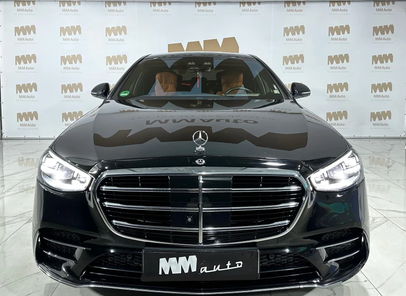 Mercedes-Benz S 580 eHybrid* AMG* 4Matic* Burm* HuD* Pano, снимка 4 - Автомобили и джипове - 50795034