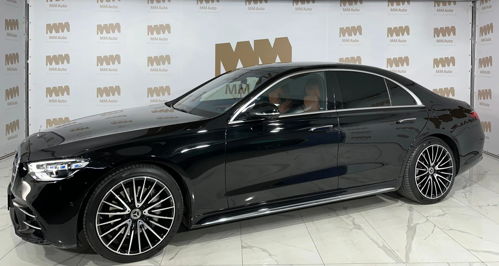 Mercedes-Benz S 580 eHybrid* AMG* 4Matic* Burm* HuD* Pano, снимка 1