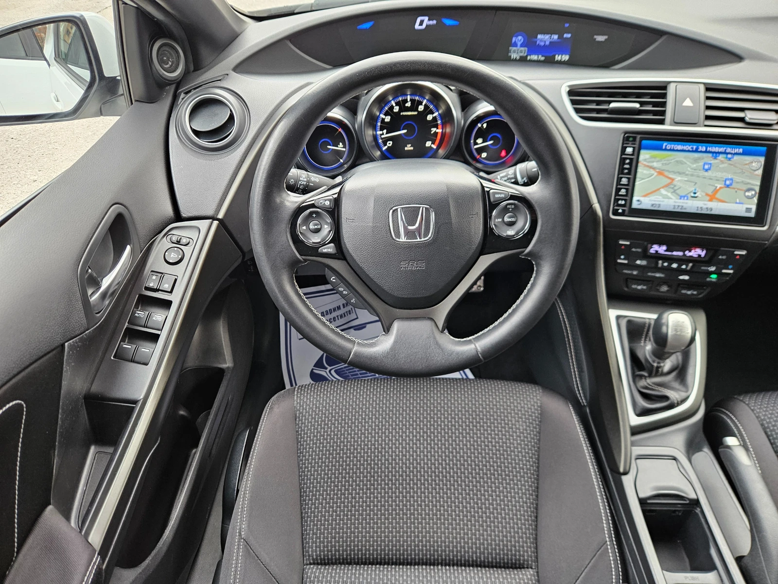 Honda Civic 1.8i-VTEC Facelift Black Edition | Mobile.bg   11