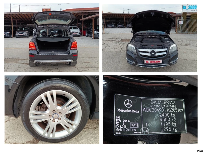 Mercedes-Benz GLK 220 CDi* Face Lift* EURO 5B* НОВ ВНОС* , снимка 17 - Автомобили и джипове - 49105988