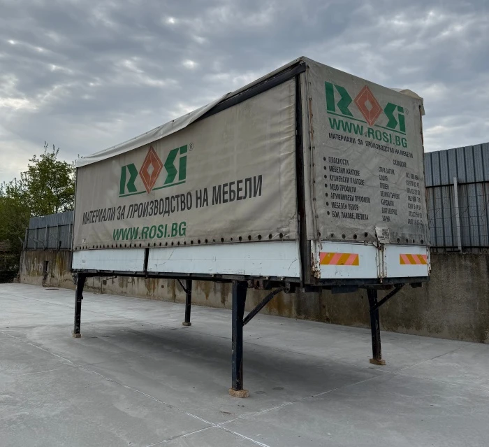 Полуремарке Krone BDF платформа Krone