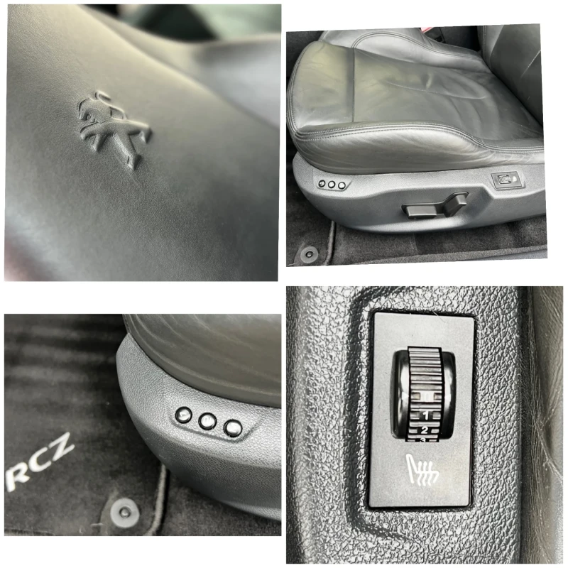 Peugeot RCZ 1.6 i TURBO 200 КС. NAVI КОЖА ПАМЕТ 6СК EURO5B , снимка 6 - Автомобили и джипове - 52505436