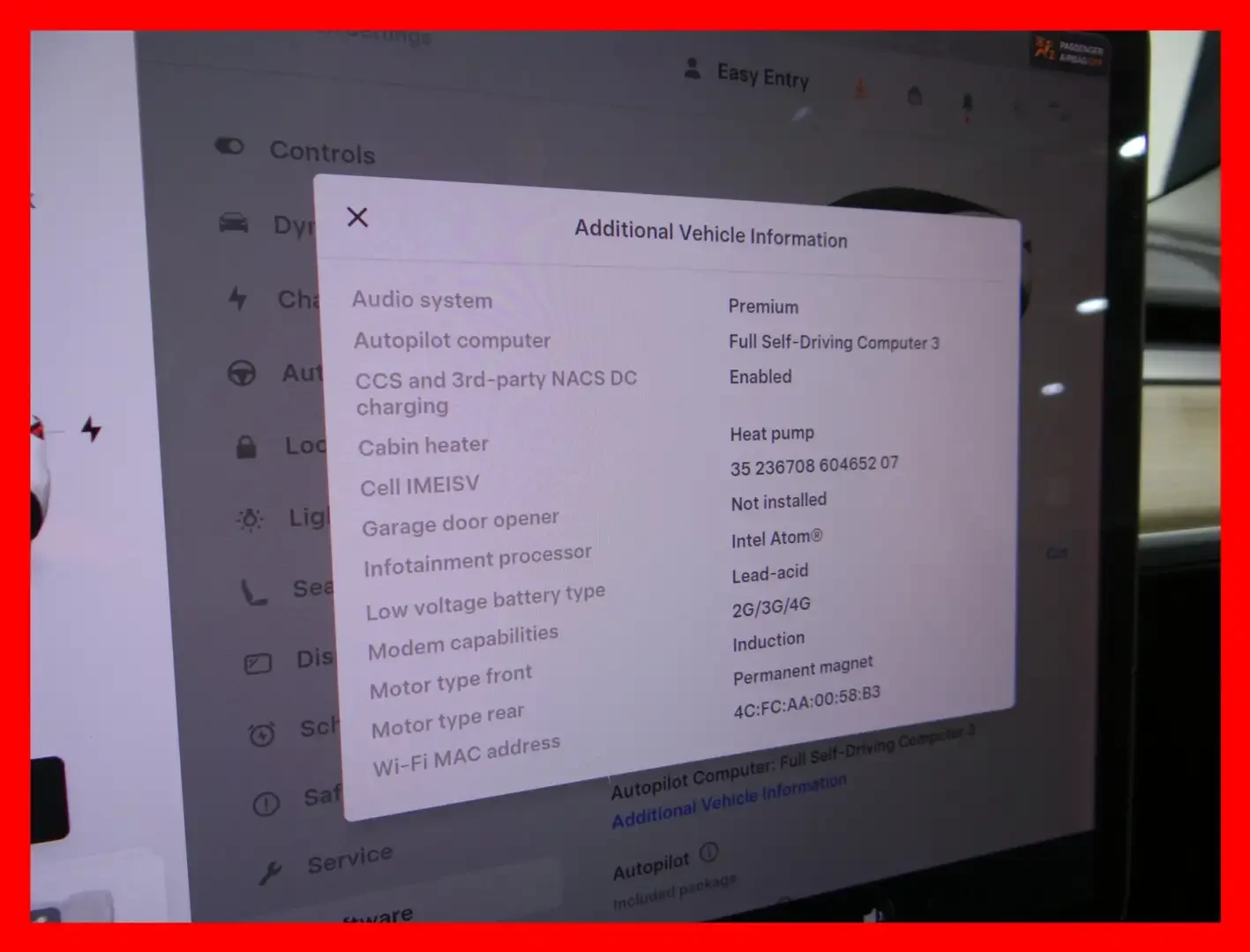 Tesla Model 3 Y LONG RANGE AWD, снимка 15 - Автомобили и джипове - 54781398