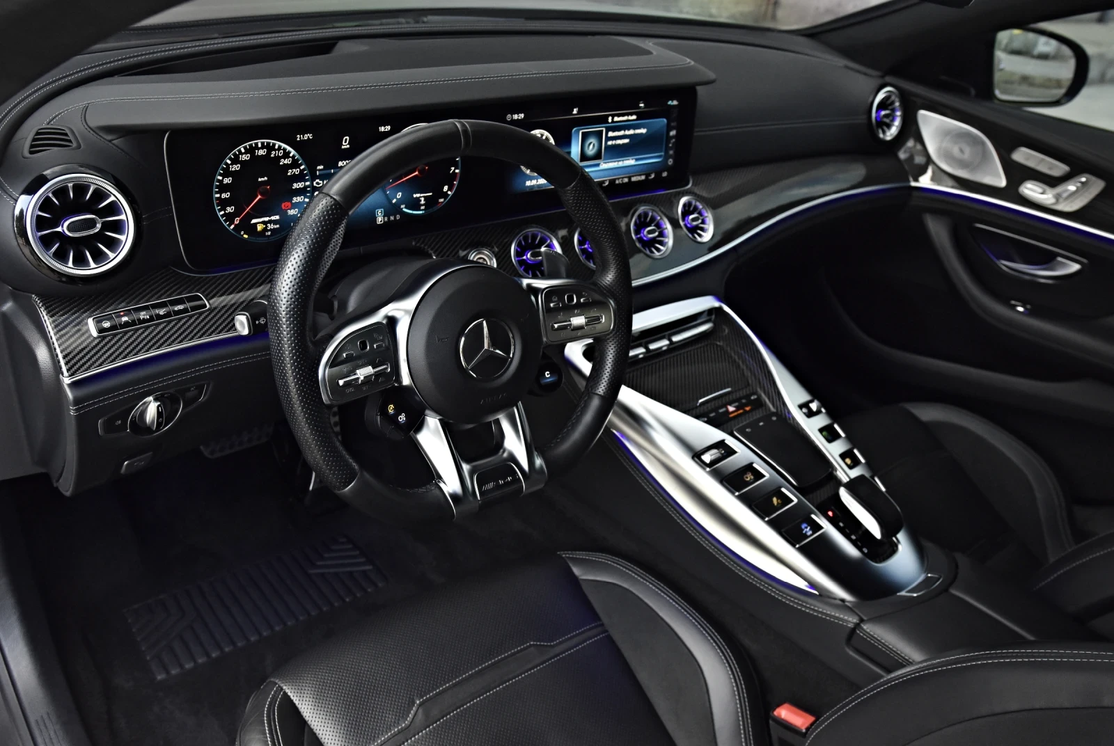 Mercedes-Benz AMG GT 63S 4M+ * 360* EDITION1* CARBON* CERAMIK AERO PAKE, снимка 9 - Автомобили и джипове - 56024775
