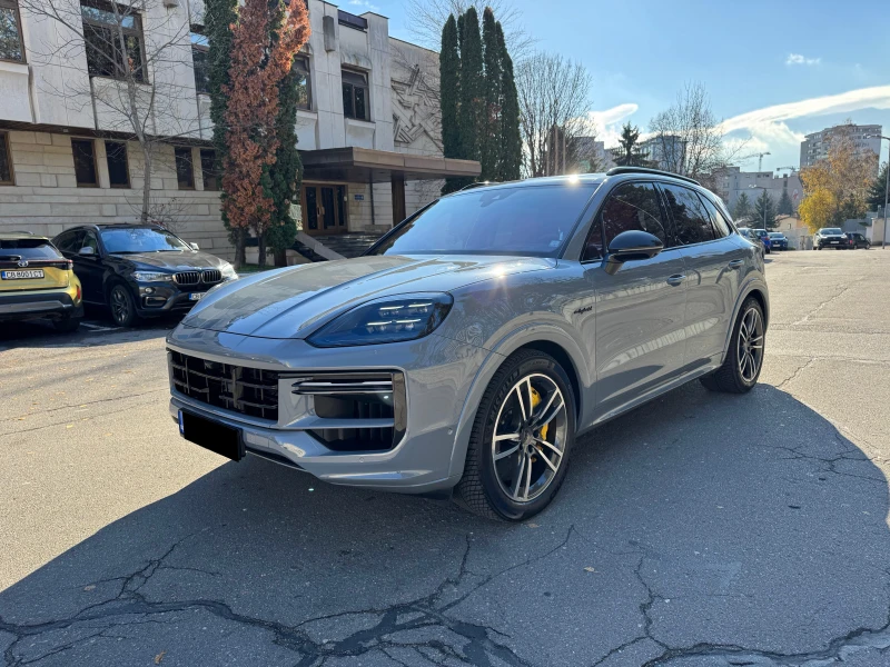 Porsche Cayenne Turbo E-Hybrid Carbon Design Burmester , снимка 3 - Автомобили и джипове - 52626350