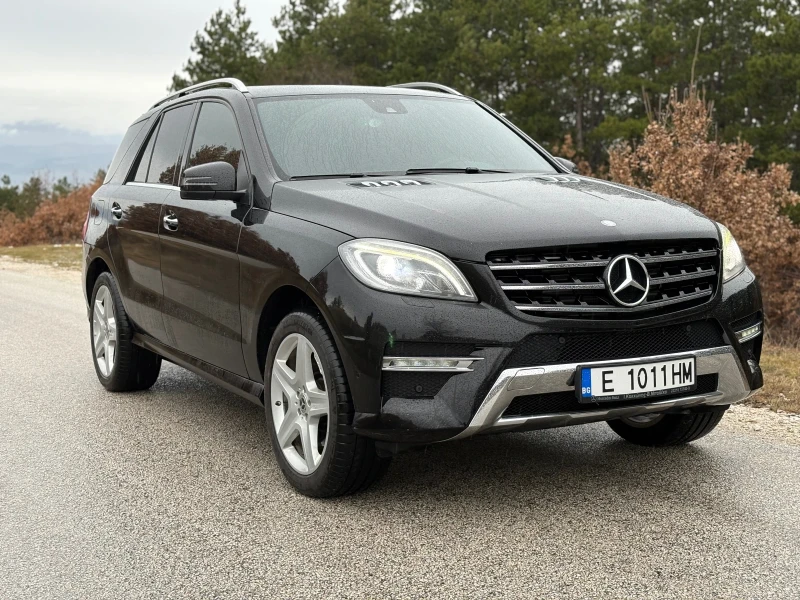 Mercedes-Benz ML 350 Гаранция на мотора;Сервизна история;AMG пакет;Full, снимка 3 - Автомобили и джипове - 52909296