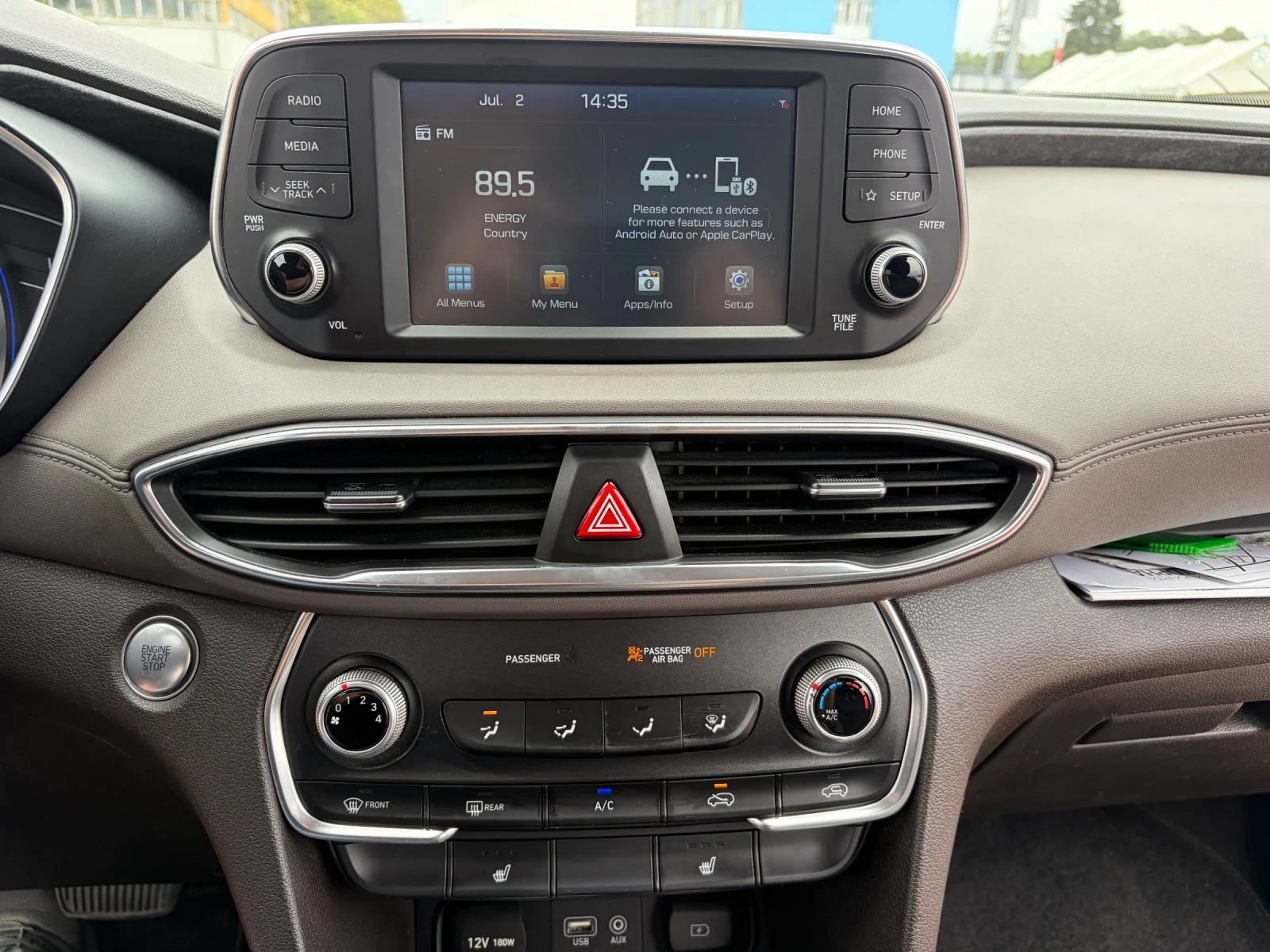 Hyundai Santa fe 2.4 GDI, снимка 14 - Автомобили и джипове - 55134341